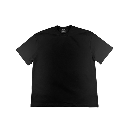 425 GSM Oversized Tee — Black